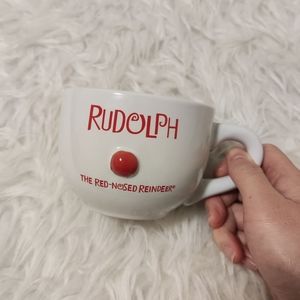 Rudolph the red nosed reindeer mug